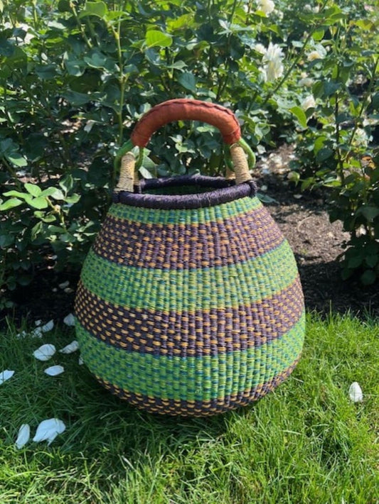 Assortment of Bolga Basket, Versatile Basket, Crafted in Ghana.